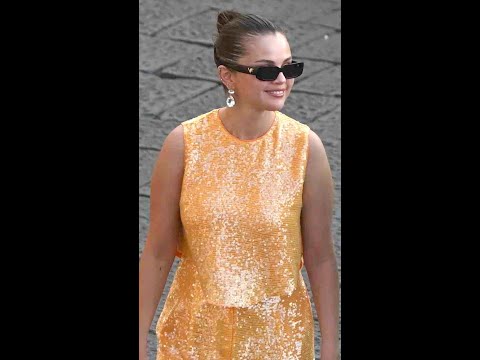 Selena Gomez out on a shopping trip in Capri  #actress #models #celebrities #shorts