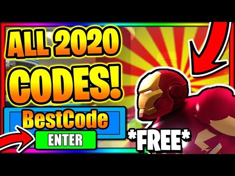(2020) *ALL* NEW SECRET OP WORKING CODES! Roblox Superhero Simulator