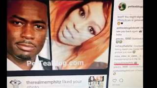 Memphitz wants K Michelle after catching her LURKING on his IG Page SMH