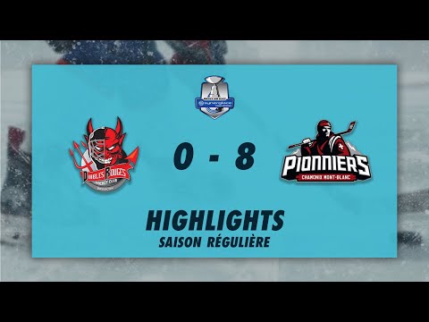 Diables Rouges de Briançon 0-8 Pionniers de Chamonix - Highlights - Synerglace Ligue Magnus 2022/23