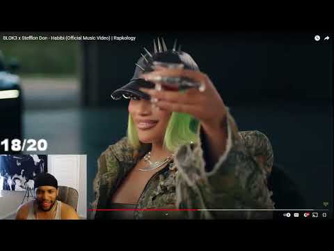 AMERICAN Listens to TURKISH MUSIC BLOK3 x Stefflon Don - Habibi (Official Music Video) | Rapkology