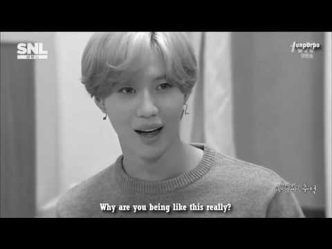 That Time When Taemin's Noodle Fell In Shock.