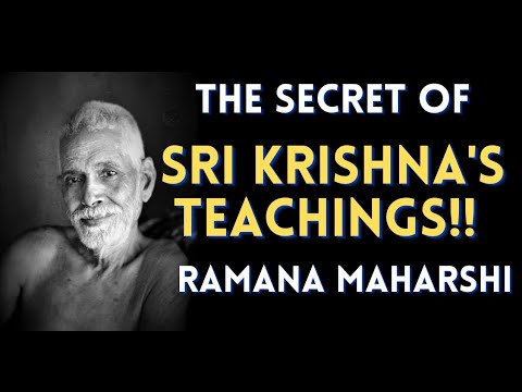 Sri Krishna's Teachings | Ramana Maharshi's Quotes | Ramana Maharshi | Bhagawan Ramanar | Wisdom
