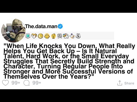 "When Life Knocks You Down, What Really Helps You Get Back Up – Is It Natural Talent ...