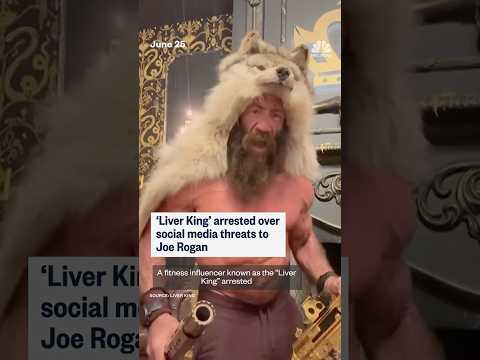 'Liver King' arrested over social media threats to Joe Rogan
