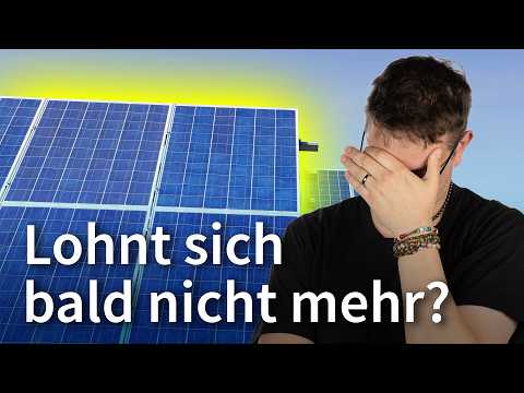 Video Thumbnail: Reiche-Reform: Warum ihr JETZT eure PV-Anlage bauen solltet