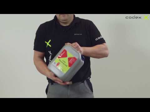 Absorberende ondergronden primeren met codex FG 300