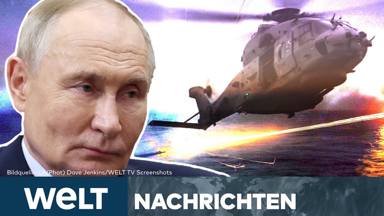 PUTINS KRIEG: "Rote Akte"! Neue Details zu Russen-Beschuss auf deutschen Hubschrauber | WELT STREAM