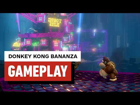 Donkey Kong Bananza: First 15 Minutes of Gameplay (4k 60fps)