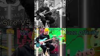 Download lagu Bass Battle! Sire V5 vs. Squier Jazz Affinity 🎶 #bassguitar #bassplayer mp3