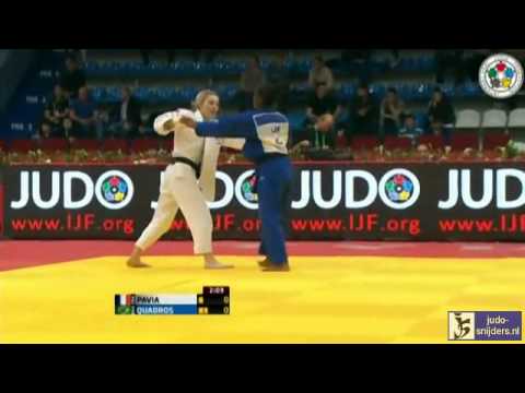 Judo 2013 World Masters Tyumen: Pavia (FRA) - Quadros (BRA) [-57kg] semi-final