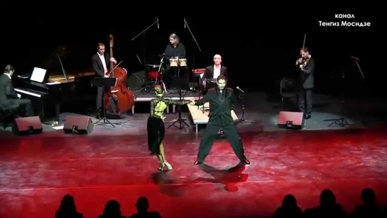 Tango. Mariano Mores "Tanguera". Anna Gudyno and Kirill Parshakov with “Solo Tango Orquesta”. Танго.