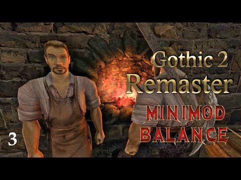 Schmiedelehrling bei Harad. Neue Lehrlingsmodifikation - Gothic 2 Gold Remaster + Minimod - Folge 3