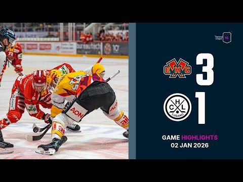EHC Biel-Bienne vs. HC Lugano - Game Highlights