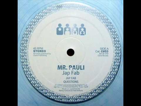 MR. PAULI - Questions