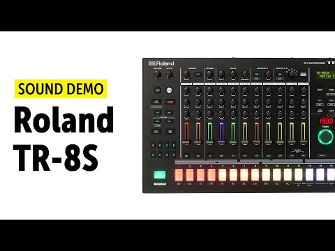 Roland TR-8S Sound Demo (no talking) and comparing with TR-8
