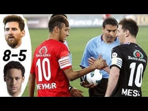 Lionel Messi XI vs Neymar XI 8:5 - All Goals & Extended Highlights RESUMEN & GOLES