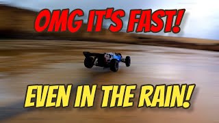 RLAARLO AM-X12 First test run in the rain 😍🌧🌦