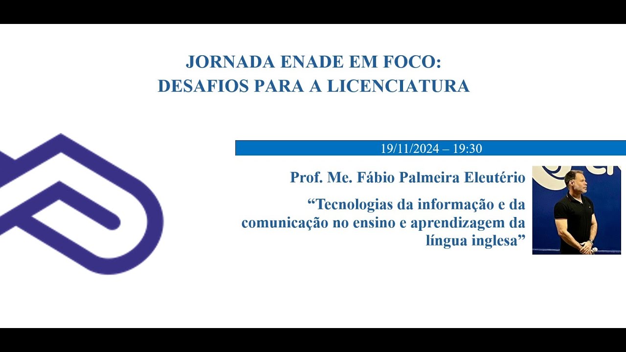 Tecnologias da informação e da comunicação no ensino e aprendizagem da língua inglesa