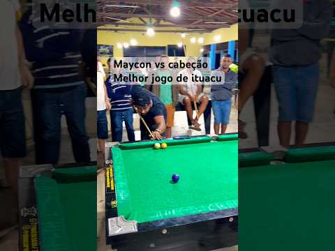 Melhor jogo de ituacu #sinuca #bilhar