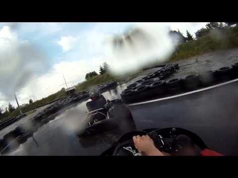 Jazda gokartem 270cc (9KM) w deszczu - tor Kart1 Siedlce