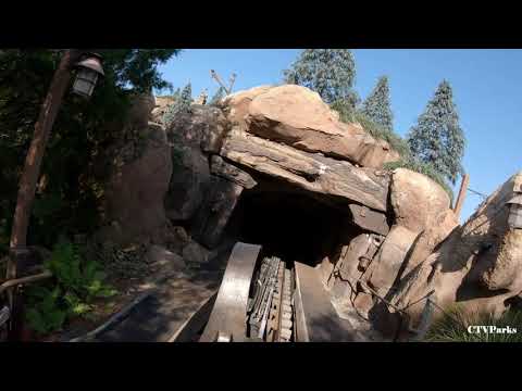 Seven Dwarfs Mine Train front seat 4K POV @60fps Magic Kingdom
