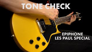 Video thumbnail for TONE CHECK: Epiphone Les Paul Special Demo | Cream City Music by Cream City Music