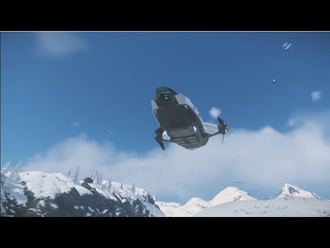 Star Citizen 3.17 Carrack Flyby