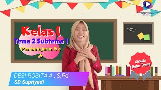 Kelas 1 Tema 2 Subtema 1 PB 5 dan 6