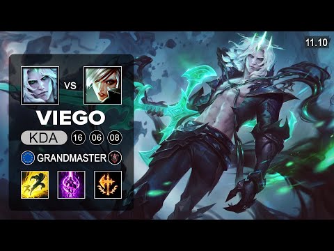 G2 Wunder Viego Top vs Riven - EUW Grandmaster Patch 11.10