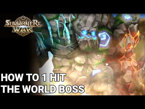 @GenesisPrime How to 1 hit the World Boss - Summoners War
