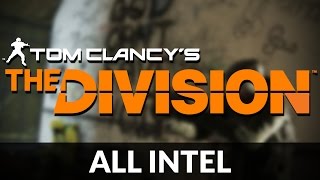 Tom Clancy's The Division: All Intel PC Cinematics / Audio Files Gameplay *SPOILERS*
