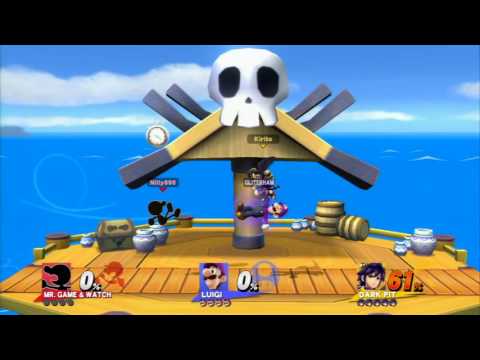 Super Smash Bros 4 Wii U - Online Friend Room With Adam3815 (Part 2 of 3)