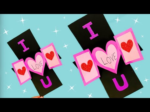 Surprise Your Valentine with a Handmade Pop-Up Card! Easy DIY Tutorial