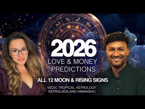 2026 LOVE & MONEY Predictions for All 12 Moon & Rising Signs! With Timestamps