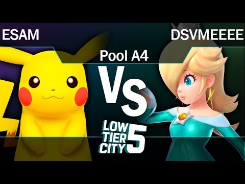 LTC 5 - PG | ESAM (Pikachu) vs DSVMEEEE (Rosalina) Pool A4 - Smash 4