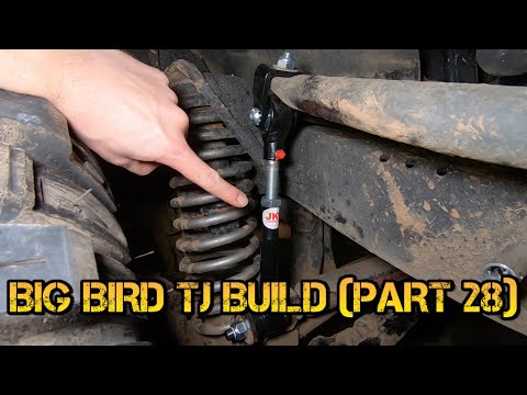 Jeep TJ JKS Quick Disconnect Install  (Big Bird Build Part 28)