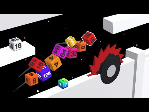 2048 Cube Jump & Merge 3D - Get 16384 | Escape the Traps