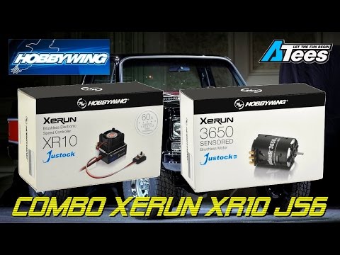 Hobbywing XERUN  /  Combo XR10 - Justock  JS6