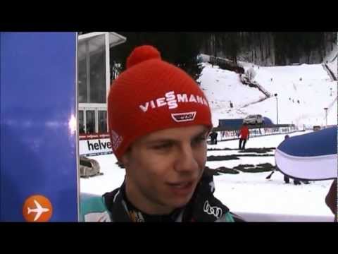 Andreas Wellinger im Interview - Engelberg 16.12.2012