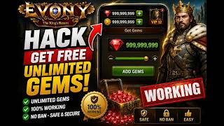 Evony The Kings Return Hack:  Get Free Unlimited Gems (WORKING)