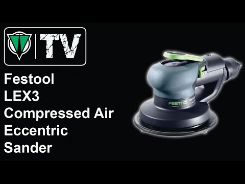 ToolsVision - Festool LEX3 Compressed Air Eccentric Sander - The LEX Generation