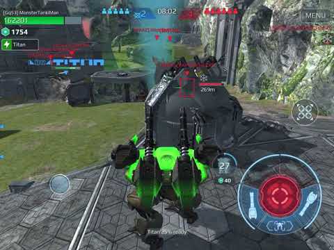 Some Crappy Gameplay With Behemoth Nashorn WAR ROBOTS