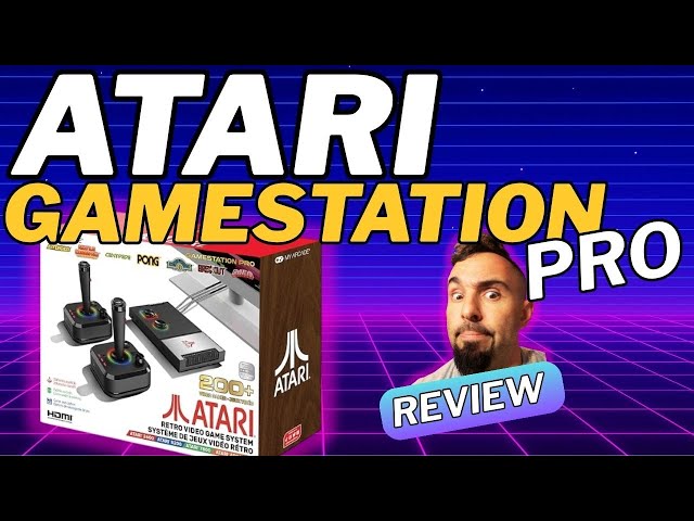 Vídeo relacionado con MY ARCADE Atari Gamestation PRO, con 200 juegos incluidos