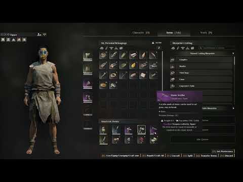 How to make tribe people repair their own stuff? :: Soulmask