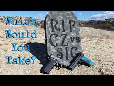 CZ 75 SP01 vs Sig P226