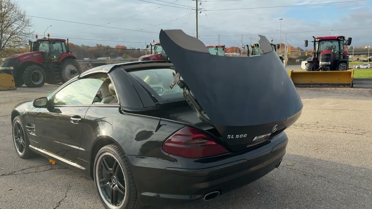 Sub-68K km 2003 Mercedes-Benz SL 500 Roadster Expires May 1, 2026