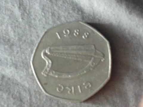 1988 dublin 50p very rare