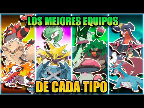 THE BEST POKEMON TEAM OF EACH TYPE
