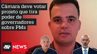 “PL que reduz poder de governadores sobre PM visa diminuir a influência política”, diz Junio Amaral